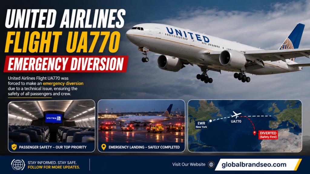 United Airlines Flight UA770 emergency diversion