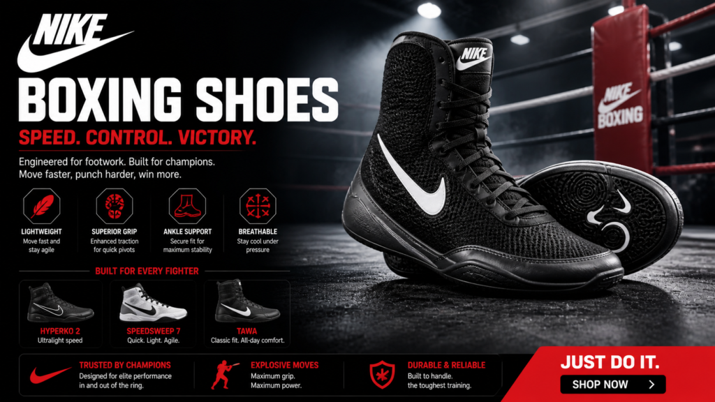 nike boxing shoes