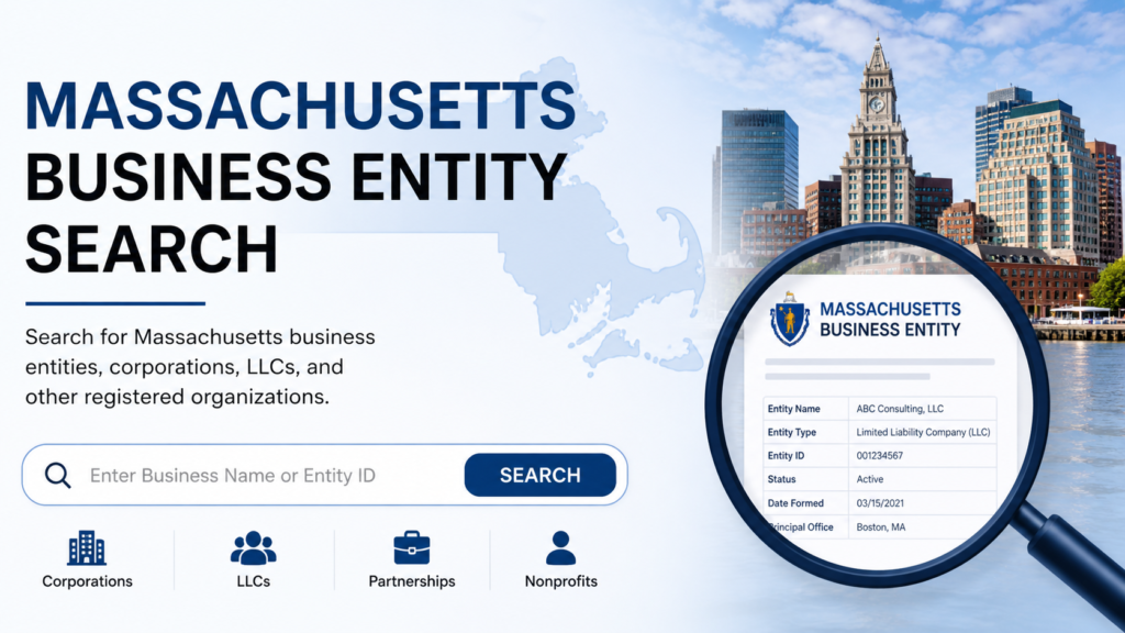 massachusetts business entity search
