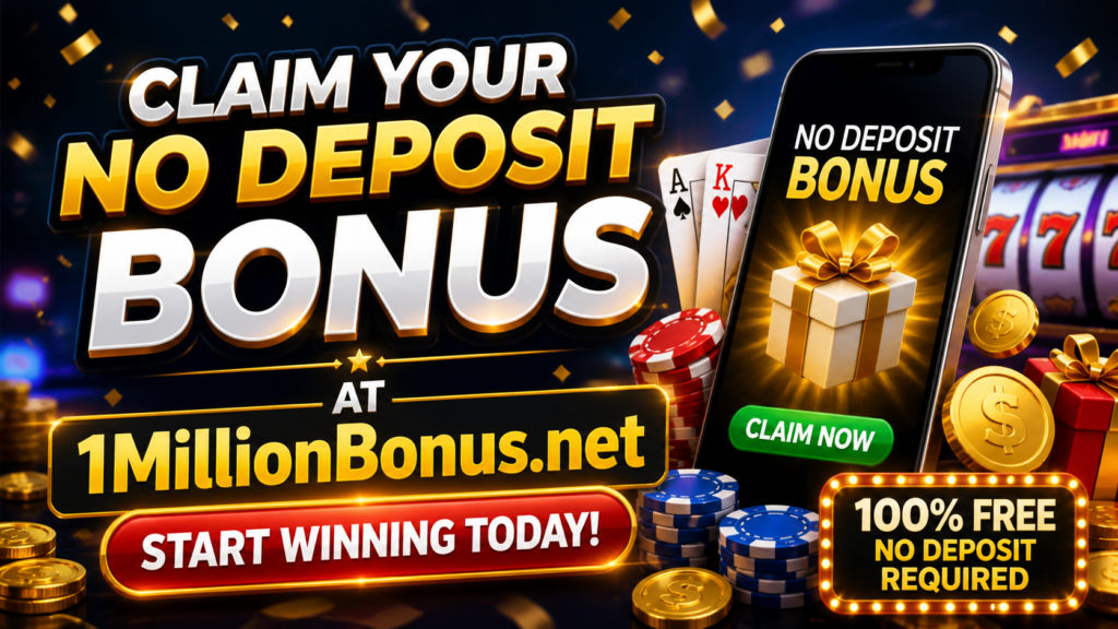 no deposit bonus casino 1millionbonus.net