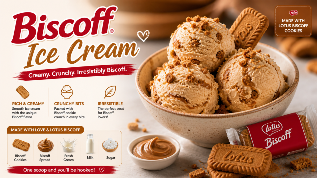 Biscoff ice cream